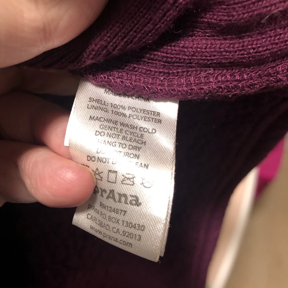 Prana ladies quilted fleece lined skirt size small - Picture 5 of 6